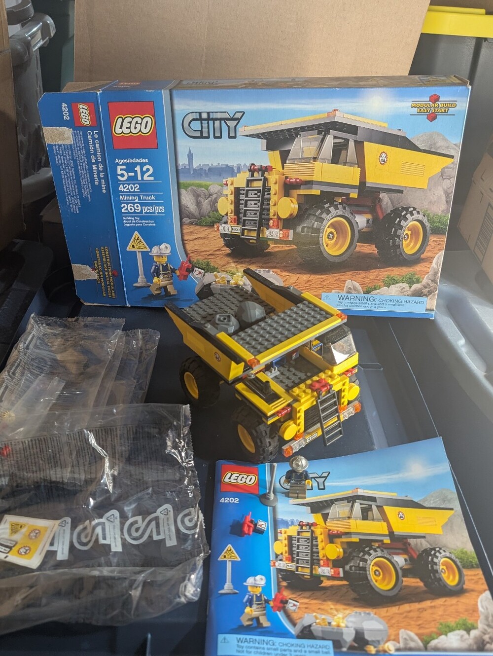 LEGO City 4202 Mining Truck COMPLETE